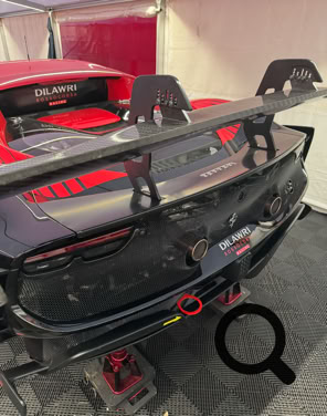 Ferrari Challenge USA race car by Dilawri Rossocorsa Racing at Mugello