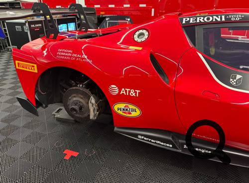 Ferrari Challenge USA race car by Dilawri Rossocorsa Racing at Mugello