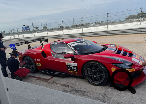 Ferrari Challenge USA race car by Dilawri Rossocorsa Racing at Mugello