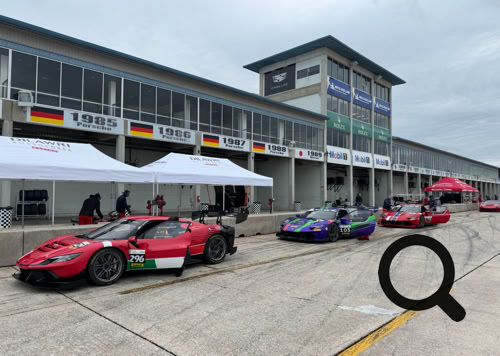 Ferrari Challenge USA race car by Dilawri Rossocorsa Racing at Mugello