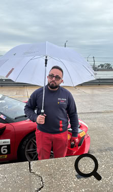 Ferrari Challenge USA race car by Dilawri Rossocorsa Racing at Mugello