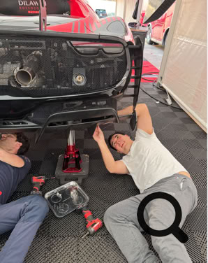 Ferrari Challenge USA race car by Dilawri Rossocorsa Racing at Mugello